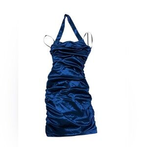 JCPenney Strapless mini Navy Dress